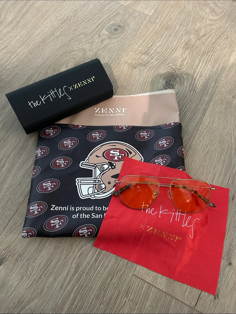 Zenni x The Kittles San Francisco 49ers Glasses